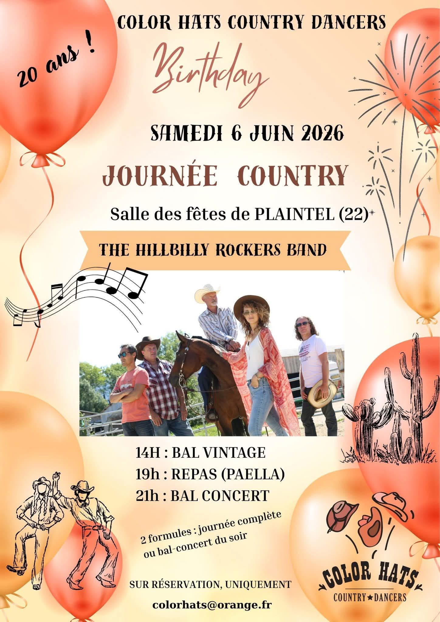 20 ans des Color Hats Country Dancers